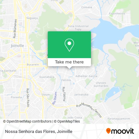 Nossa Senhora das Flores map