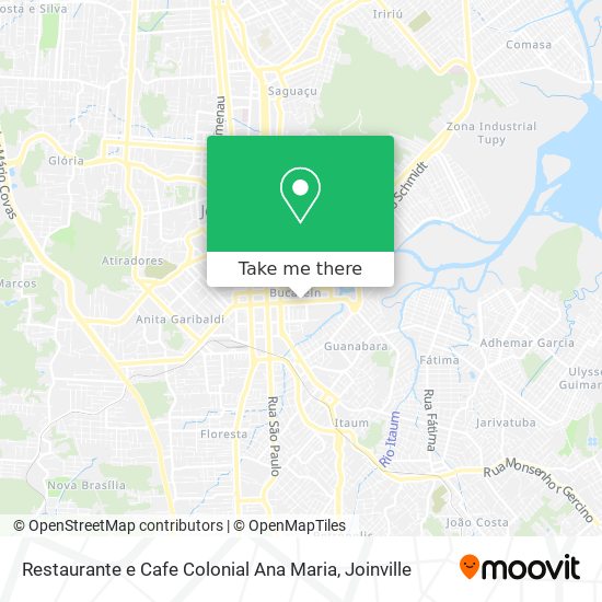 Restaurante e Cafe Colonial Ana Maria map