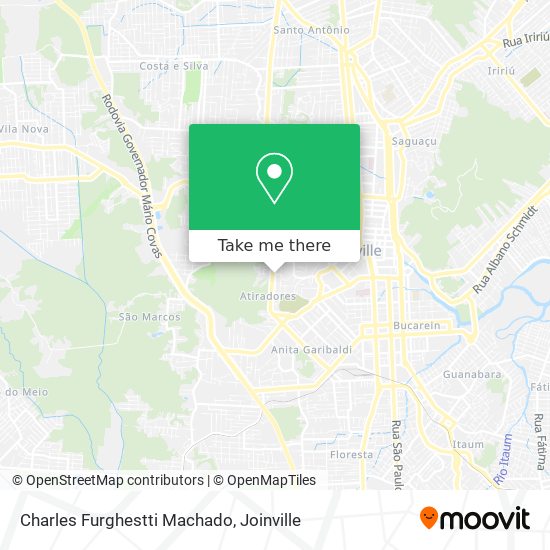 Charles Furghestti Machado map