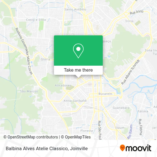 Balbina Alves Atelie Classico map