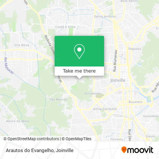 Arautos do Evangelho map