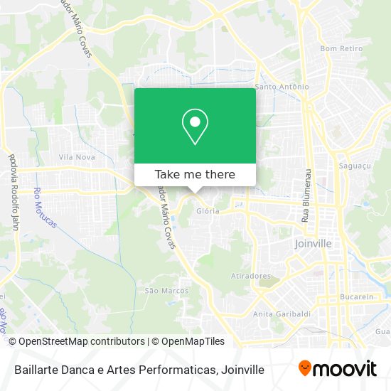 Baillarte Danca e Artes Performaticas map