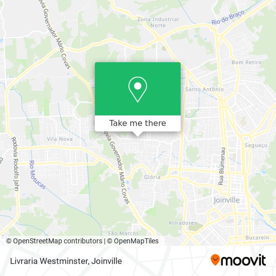 Livraria Westminster map