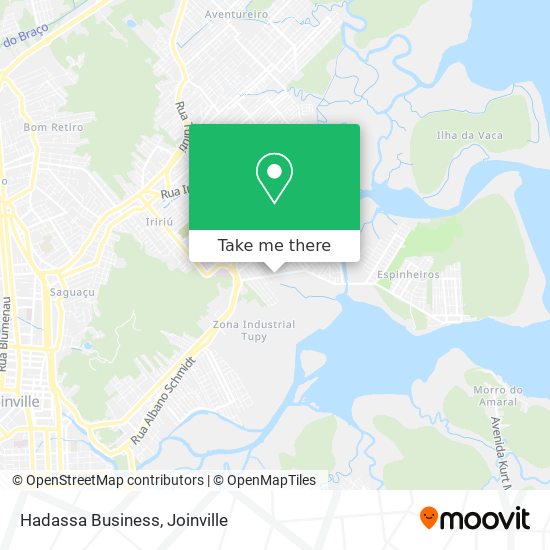 Hadassa Business map