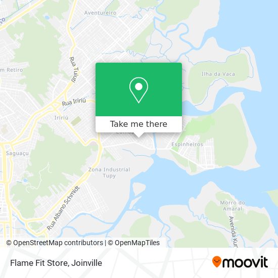 Flame Fit Store map