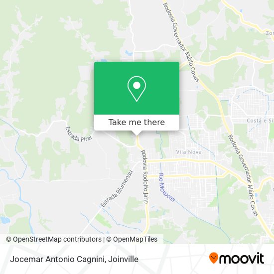 Jocemar Antonio Cagnini map