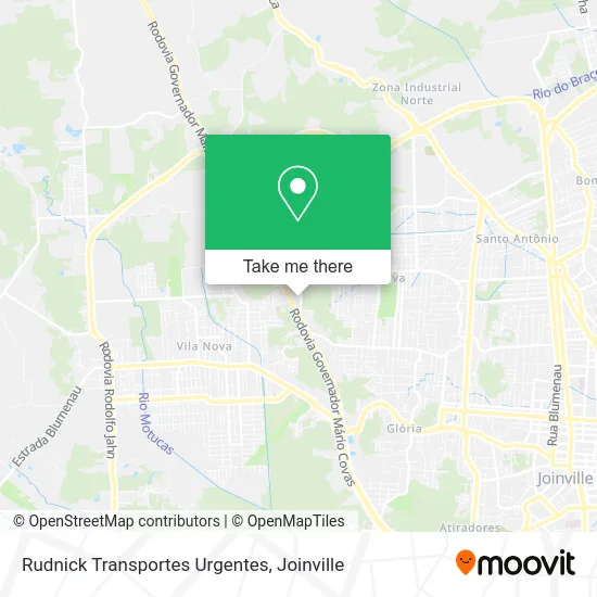 Rudnick Transportes Urgentes map