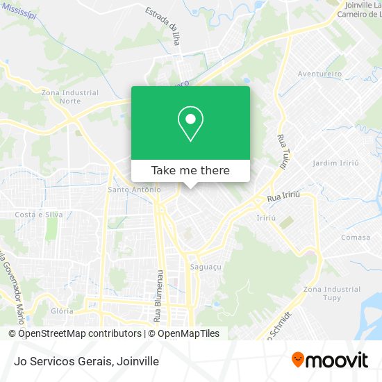 Mapa Jo Servicos Gerais