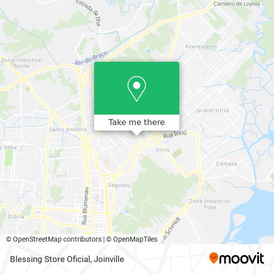 Blessing Store Oficial map
