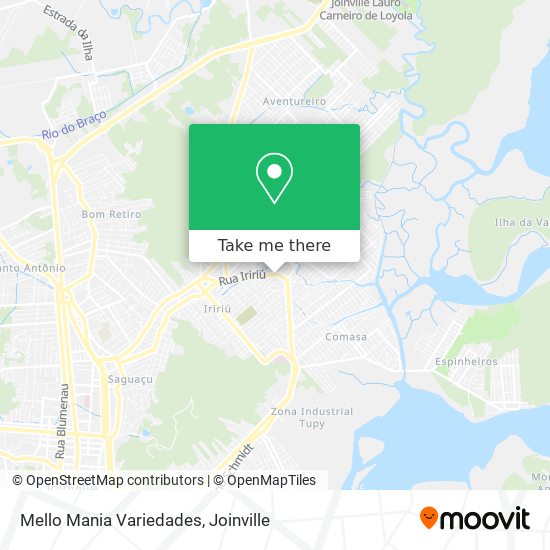 Mello Mania Variedades map