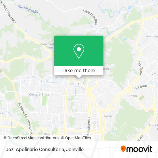 Jozi Apolinario Consultoria map