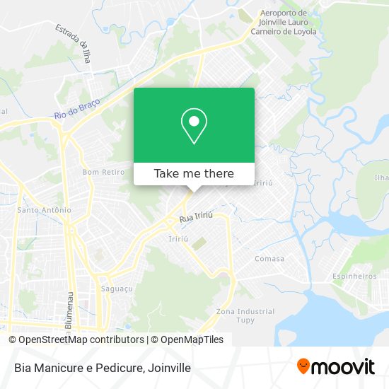 Bia Manicure e Pedicure map