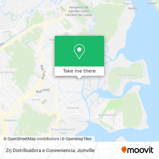 Zrj Distribuidora e Conveniencia map