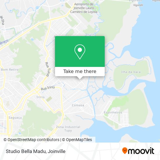 Studio Bella Madu map