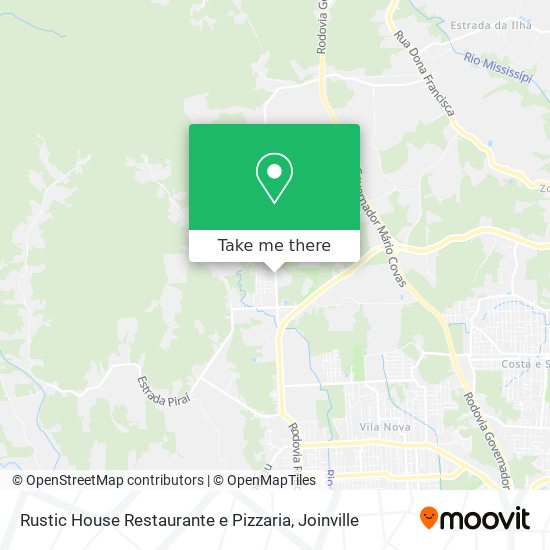 Rustic House Restaurante e Pizzaria map