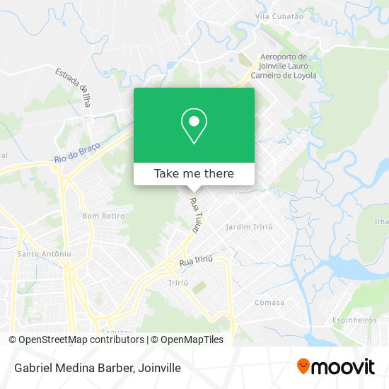 Gabriel Medina Barber map