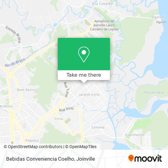 Bebidas Conveniencia Coelho map