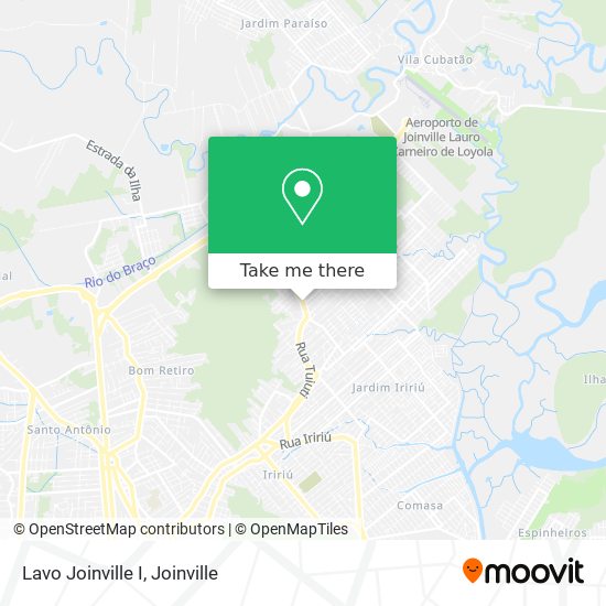 Mapa Lavo Joinville I