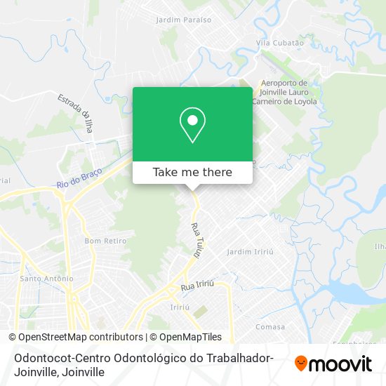 Odontocot-Centro Odontológico do Trabalhador-Joinville map