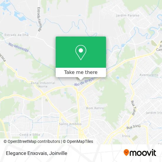 Elegance Enxovais map