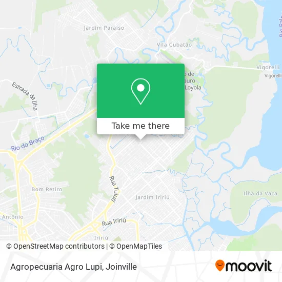 Agropecuaria Agro Lupi map