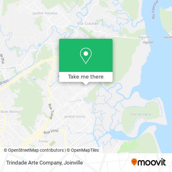 Trindade Arte Company map