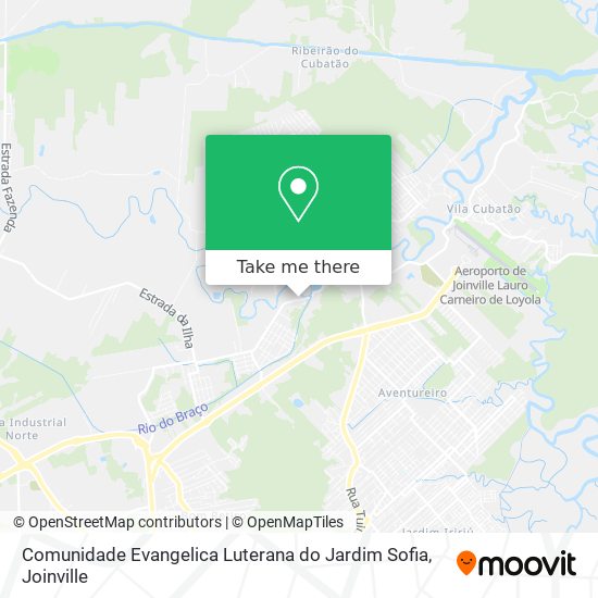Comunidade Evangelica Luterana do Jardim Sofia map