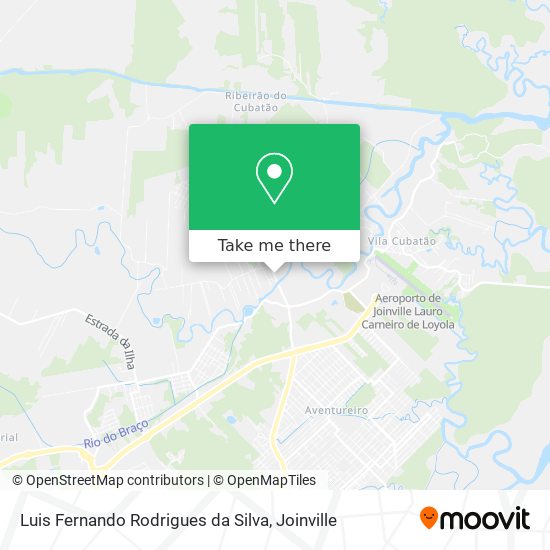 Luis Fernando Rodrigues da Silva map