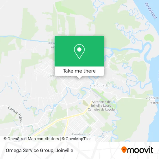 Omega Service Group map