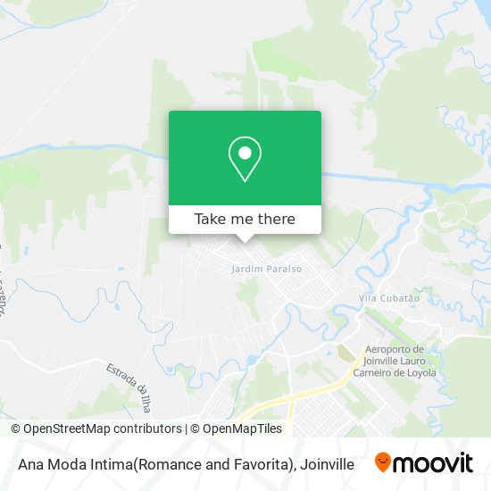 Ana Moda Intima(Romance and Favorita) map