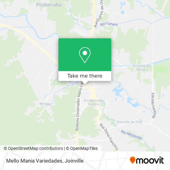 Mello Mania Variedades map