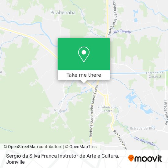 Sergio da Silva Franca Instrutor de Arte e Cultura map