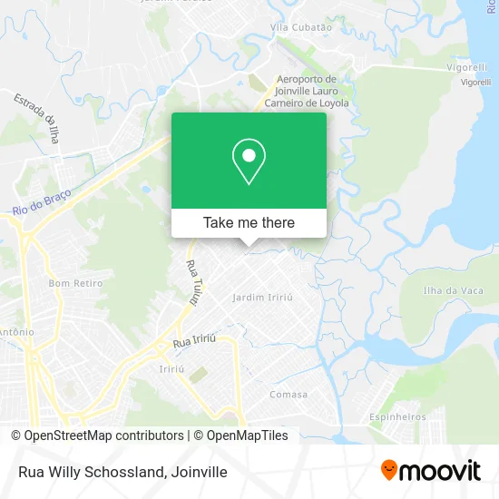 Rua Willy Schossland map