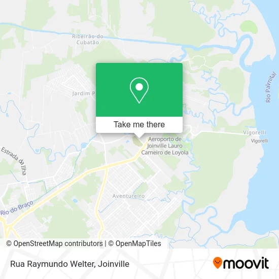 Rua Raymundo Welter map