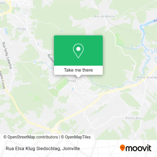 Rua Elsa Klug Siedschlag map