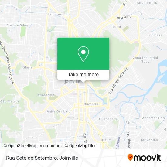 Rua Sete de Setembro map