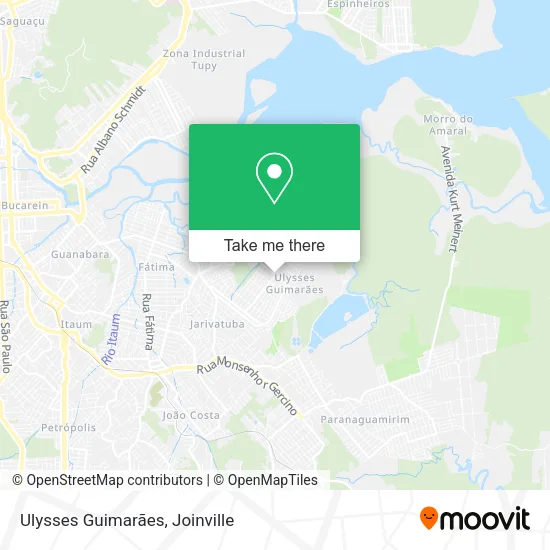 Ulysses Guimarães map