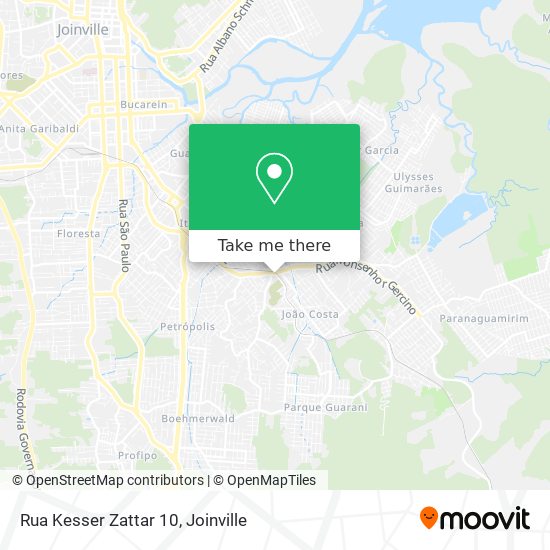 Rua Kesser Zattar 10 map