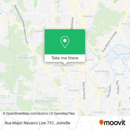 Rua Major Navarro Lins 731 map