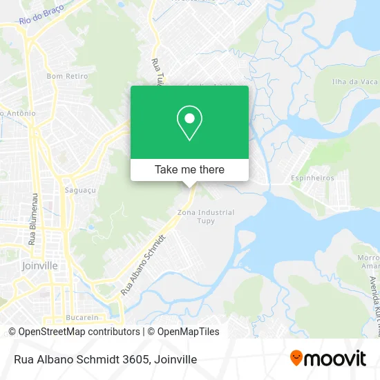 Rua Albano Schmidt 3605 map