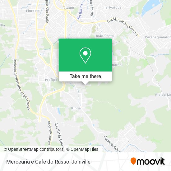 Mercearia e Cafe do Russo map