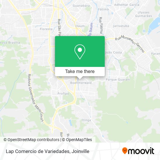 Lap Comercio de Variedades map