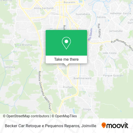 Becker Car Retoque e Pequenos Reparos map