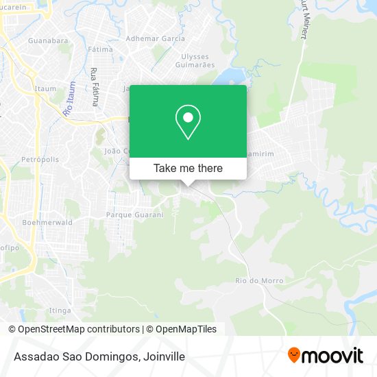 Assadao Sao Domingos map