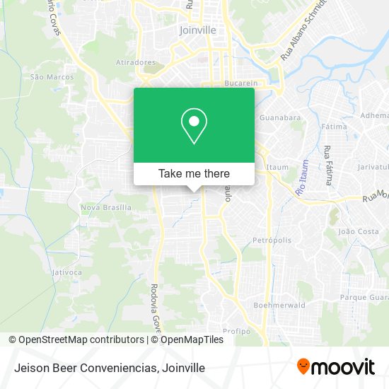 Jeison Beer Conveniencias map