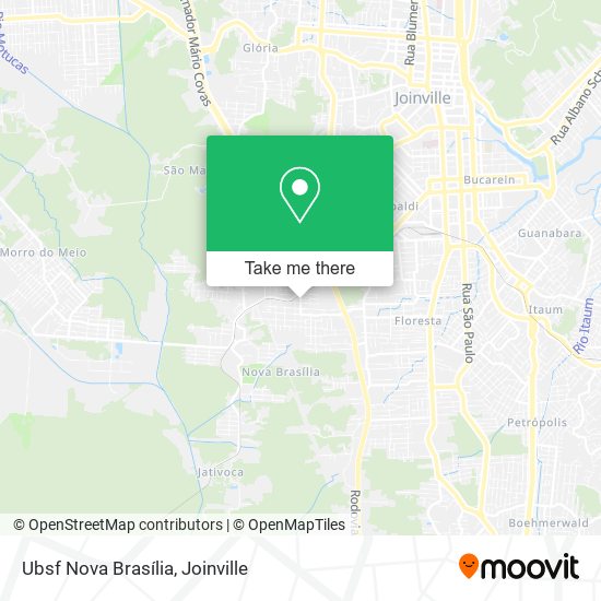 Ubsf Nova Brasília map