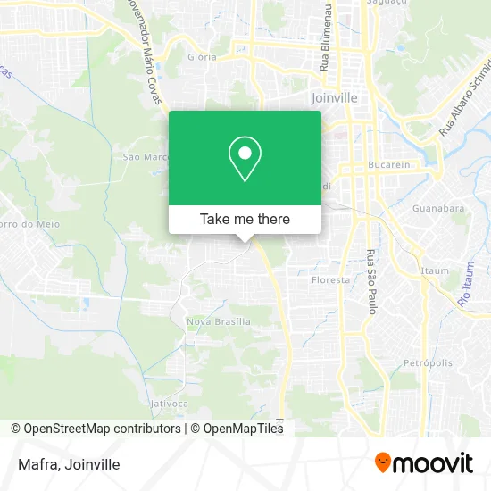 Mafra map