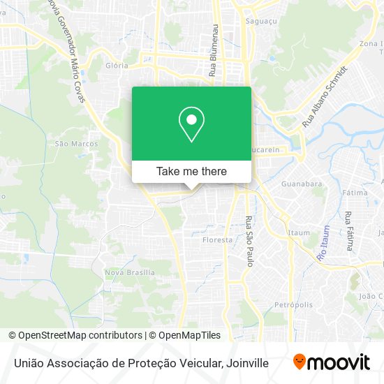 União Associação de Proteção Veicular map