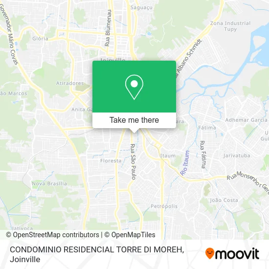 CONDOMINIO RESIDENCIAL TORRE DI MOREH map