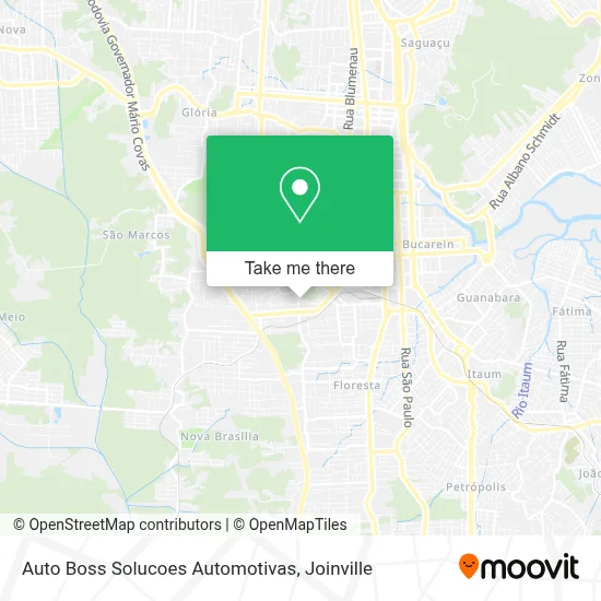 Auto Boss Solucoes Automotivas map